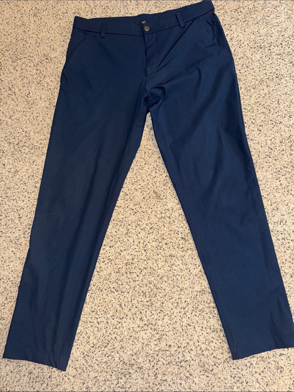 lululemon athletica Men's Navy Slim Chino Pants